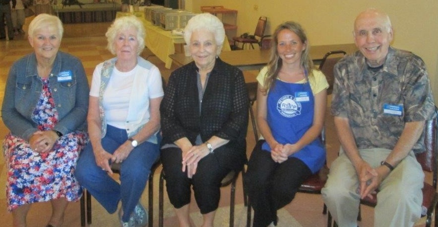 SVS Advisory Council (L to R): Jeanne Smith, Bev Garcia, Peg Slaback, Melissa Lade, John Kalkirtz